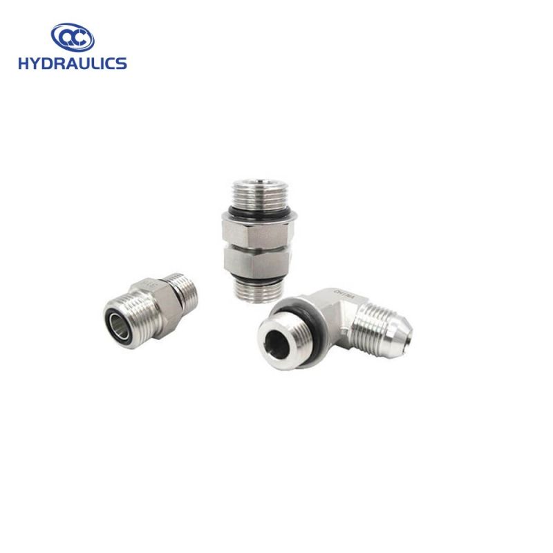 Stainless Steel Hydraulic Hose Fitting/Connector ((Bsp, NPT, Orfs, Unf, SAE)