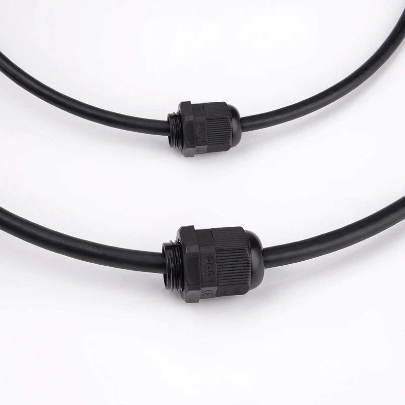 Pg9 Flexible Nylon IP68 Waterproof Plastic Cable Gland