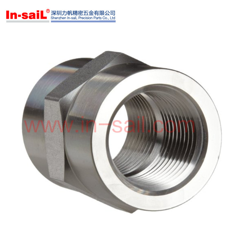 Hexagonal Coupling Irrigation Pipe Stainless Steel Fittings