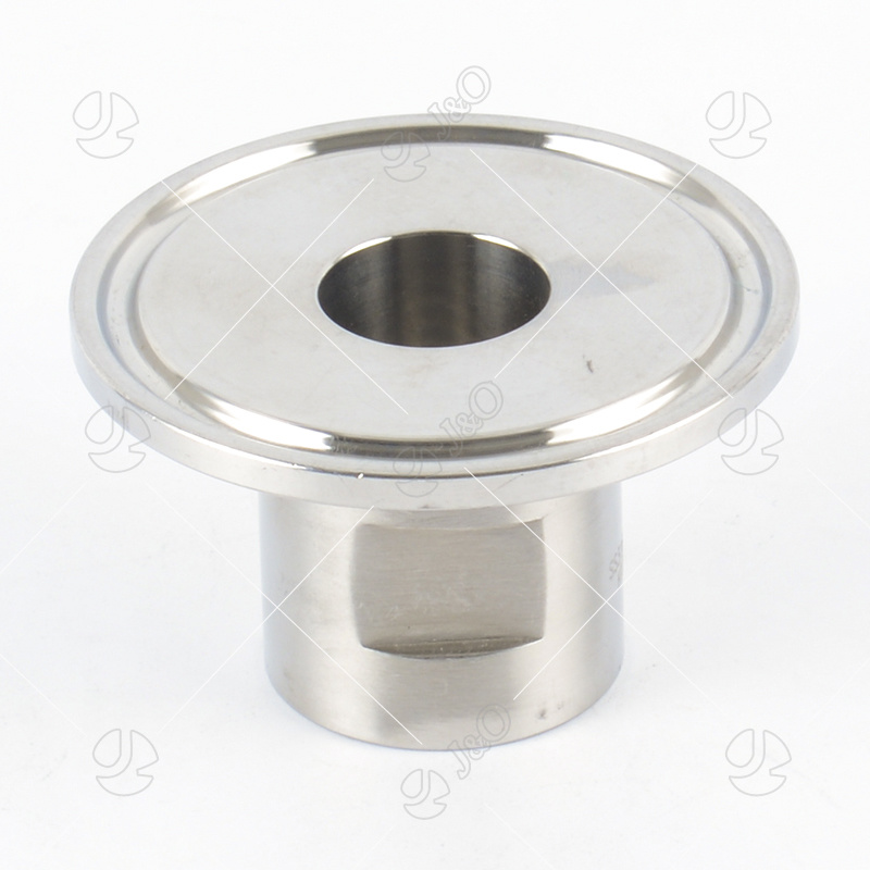 Stainless Steel Hygienic Female Tri-Clover Hose Adapter