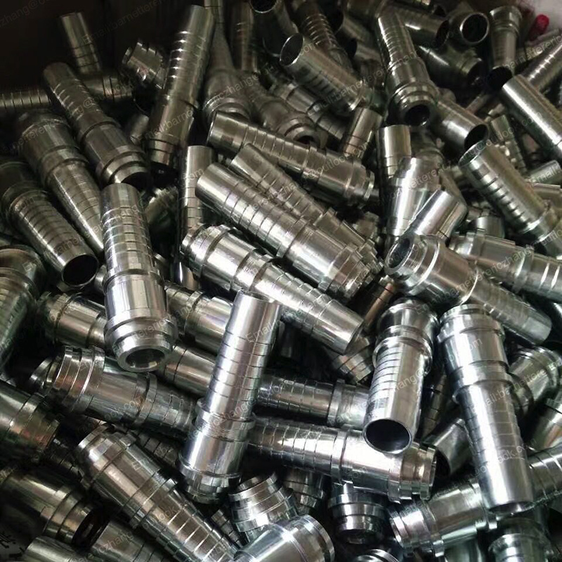 Stainless Hydraulic Bsp to NPT Thread Nipples Adapters