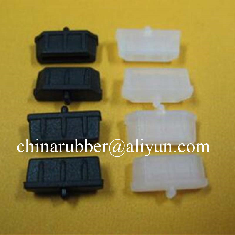 Anti-Dust Caps for Female Plugs of The Micro USB Type and for 3.5 mm Female Plugs for Earphones