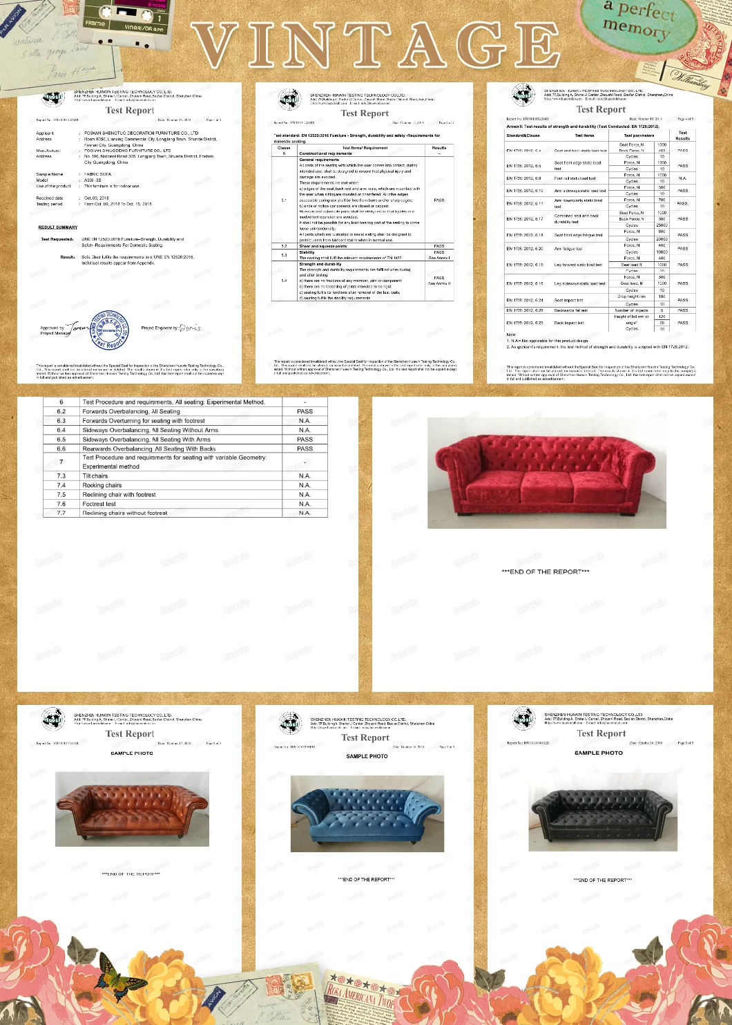 Mixed Leather and Fabric Sofas Big American Style Sofa American Design Sofa American Classic Sofa