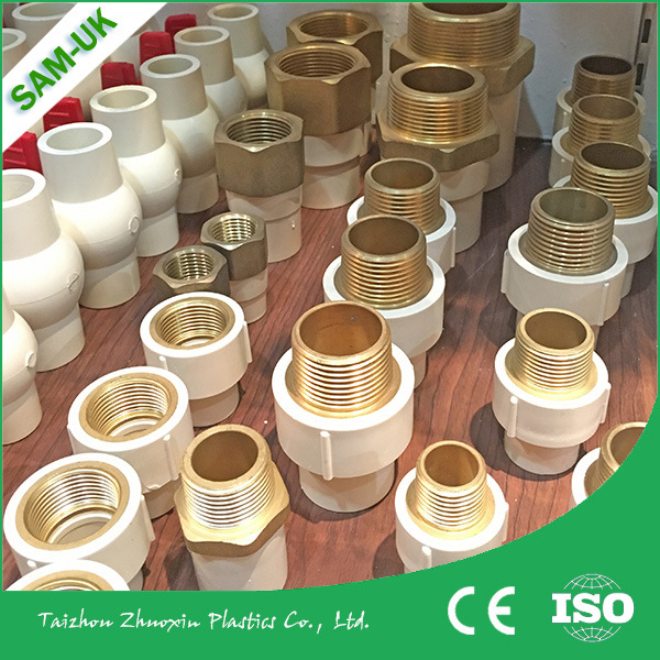 PVC Brass Hand Compression Fitting G1/4'' Internal Thread for Tube Water