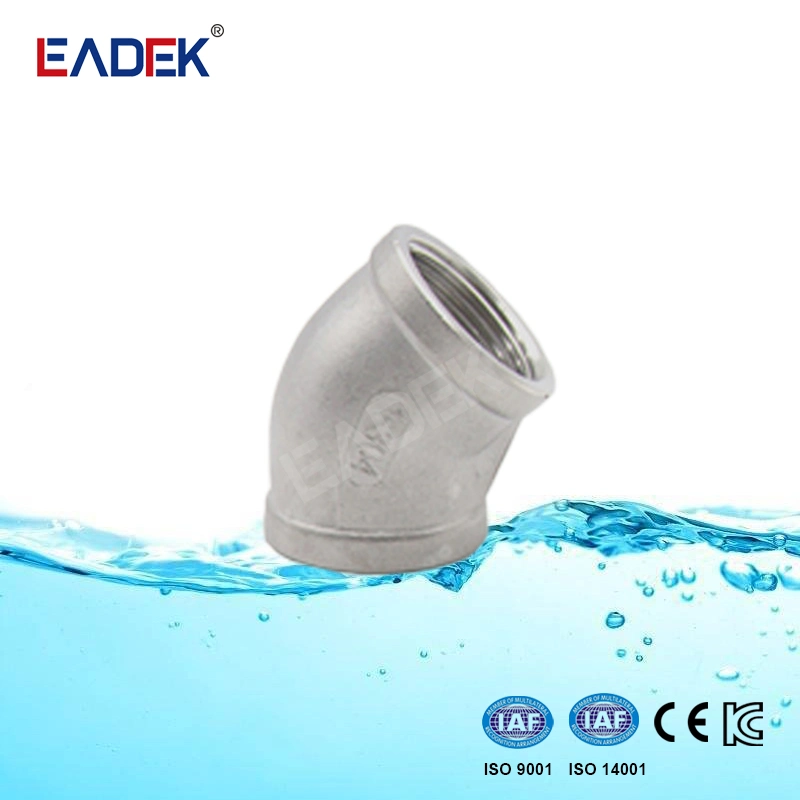 Ss Stainless Steel 90 Degree Female Elbow Bendable Pipe Fitting