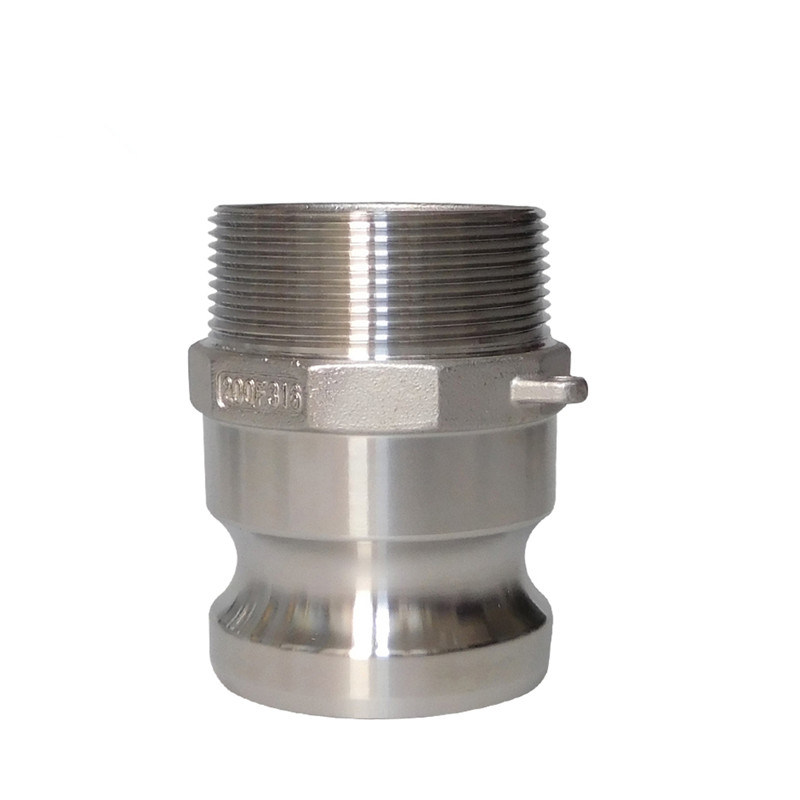 Coupler Type F Camlock Quick Coupling Male Pipe Fitting