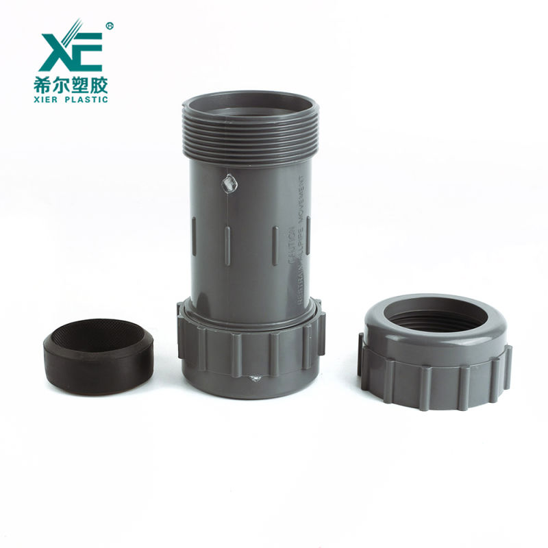 PVC Pipe Fittings Plastic Hydraulic Quick Union Compression Coupling