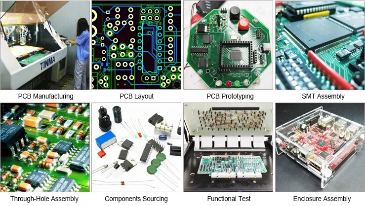 One-Stop PCBA Service Electronic PCB Assembly Supplier with 01005 SMT Capability in China