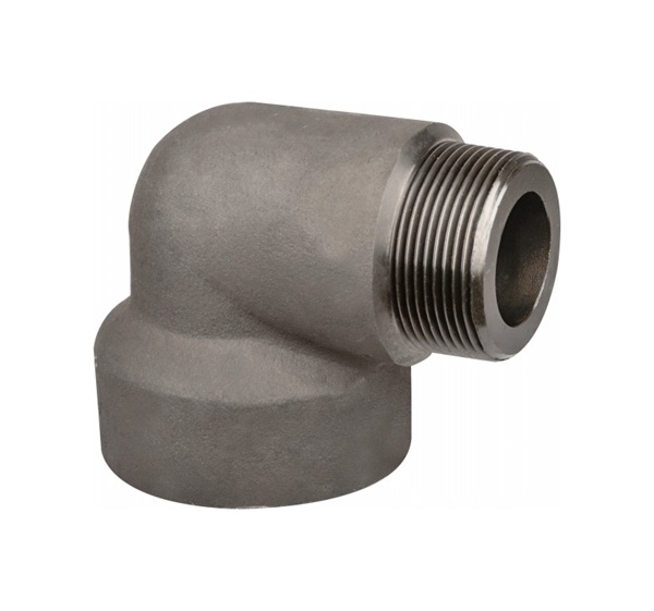Carbon Steel Pipe Fittings A105 Threaded 90 Degree Elbow