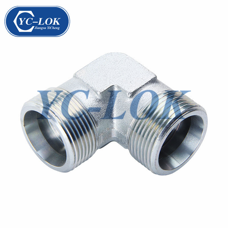 Hydraulic Fittings Carbon Steel 90 Degree Elbow Tube Fittings