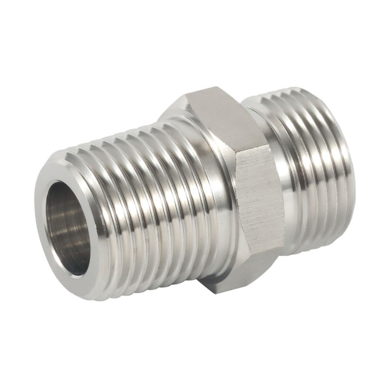 Forged Steel 90 Degree BSPT Male Connectors Tube Fittings