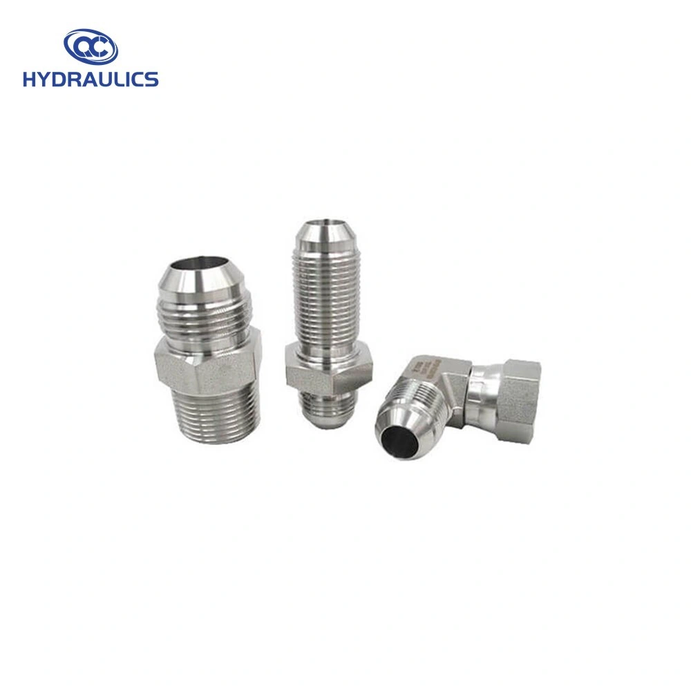 Stainless Steel Parker and Eaton Standard Fitting Straight Elbow Tee Cross Hydraulic Hose Adapter