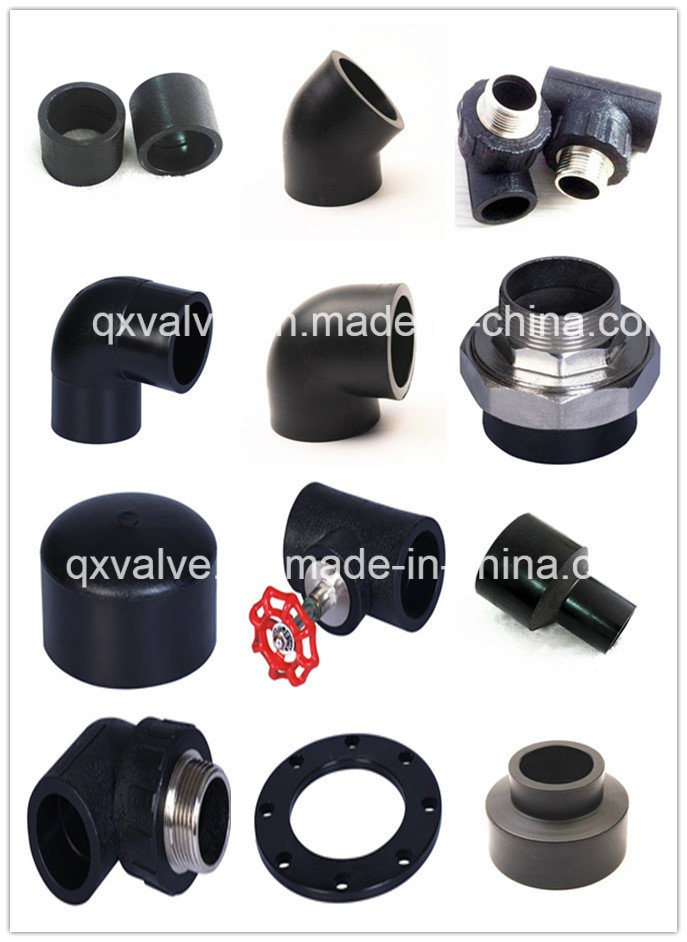 PE100 Water Supply Pipe Fitting SDR11 Butt Welding Fitting HDPE Fitting