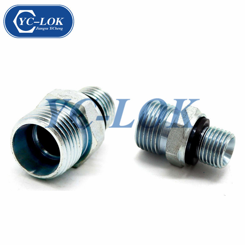 Metric Hot Sale Carbon Steel 1CB Forged Hydraulic Adapter