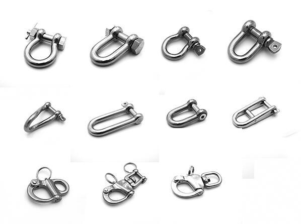 Stainless Steel Heavy Duty Screw Pin Anchor Shackle with Oversized Pin