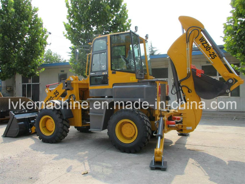 Construction Machinery Backhoe Loader in Bulldozer with Quick Hitch for Sale