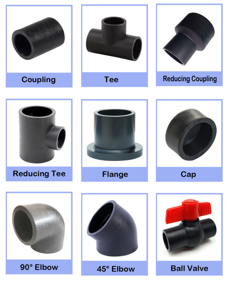 25mm HDPE Pipe and Fittings Socket Female Thread Adaptor Fittings