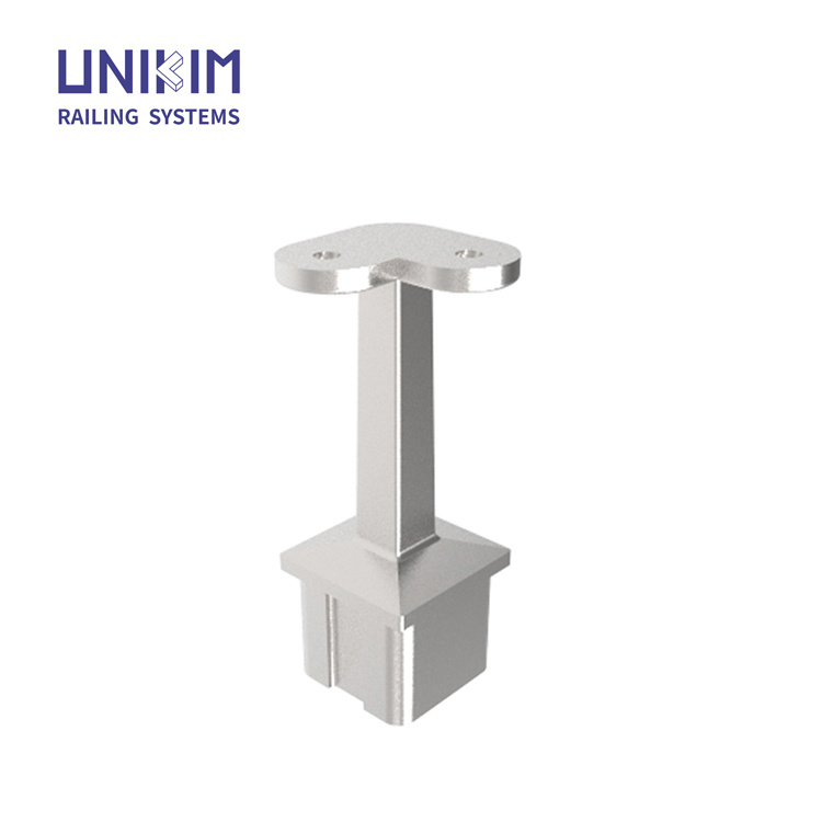 Professional Stainless Steel 90 Degree Handrail Square Pipe Connector Bracket