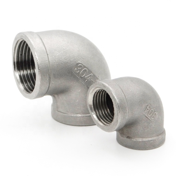 Precision Casting Stainless Steel Pipe Fittings Elbow 90 Degree