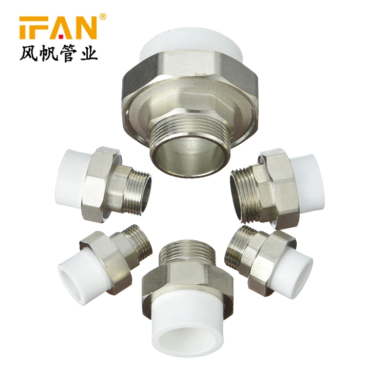 China Suppliers Wholesale PPR Connector PPR Pipe and Fittings 32mm 1inch Male Union Male Thread Union