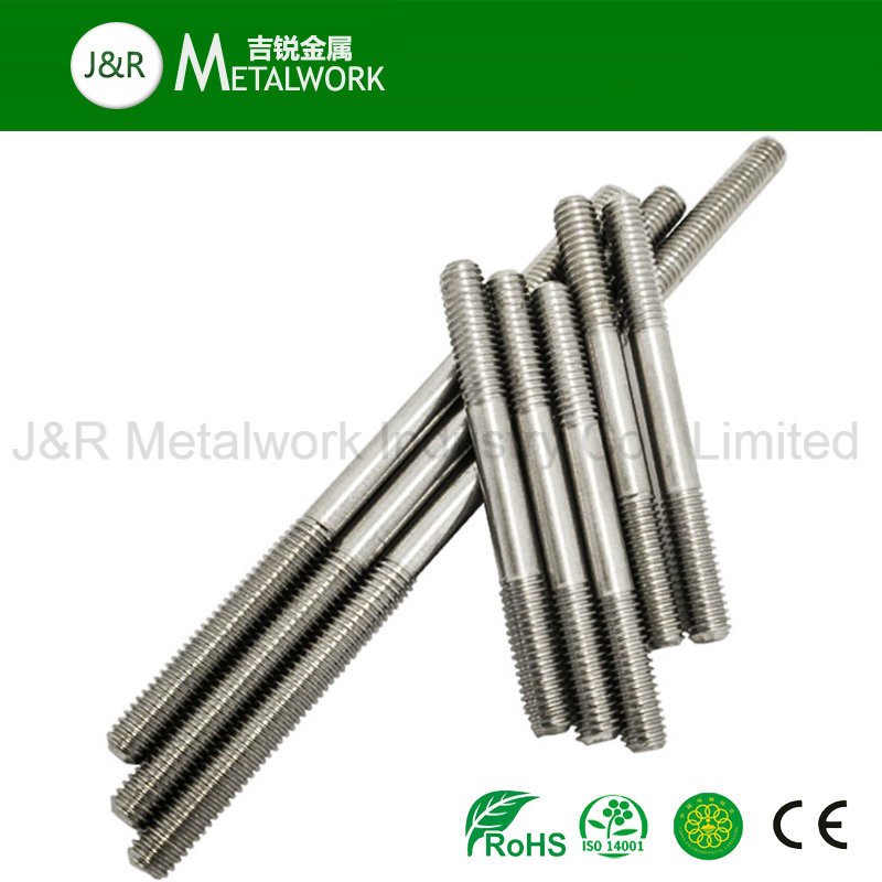 Stainless Steel Earth Stud Double Thread End Hex Stud Bolt