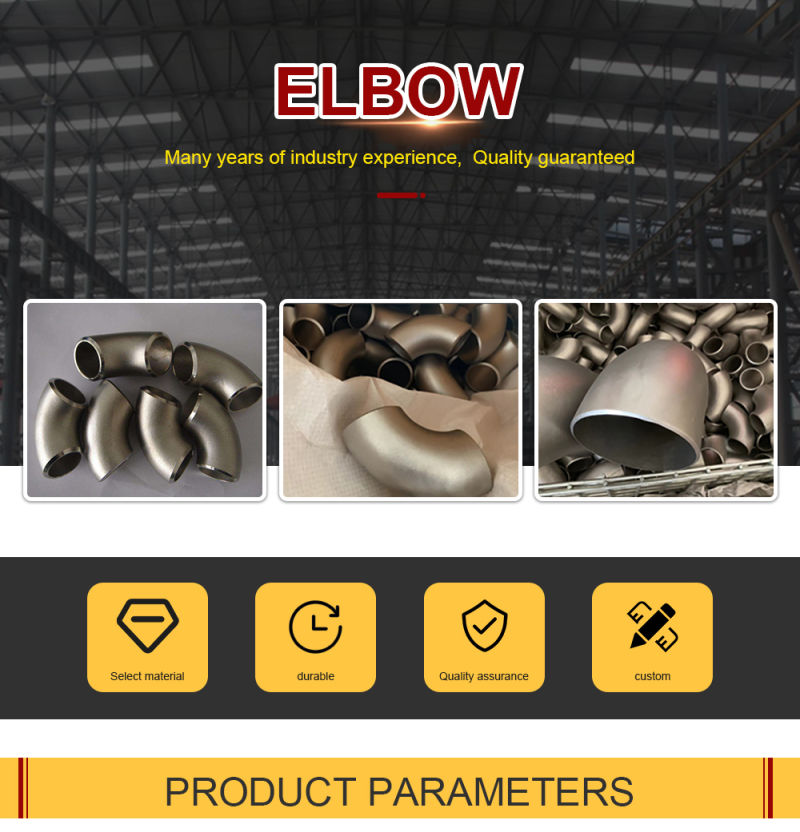 Pipe Fittings Stainless Steel Elbow JIS SUS310S Sch80 2'' Long Radious 90 Degree Elbows