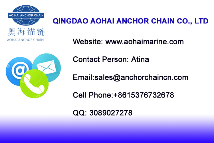 Marine Stud and Studless Link Anchor Chain Common Marine Stud Anchor