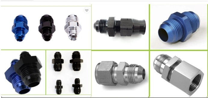An6 Adapter Fitting Connectors Reducer Oil Cooler Adapter Fitting Flare Reducing Fuel Oil Hose Line Pipe