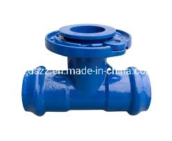 Double Socket Tee with Flange Branch, Pipe Fitting for Di Pipes