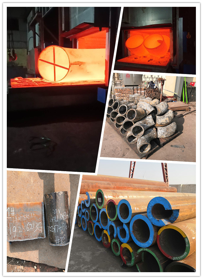 Seamless Sch40 Short Radius Pipe Fittings Carbon Steel Elbow