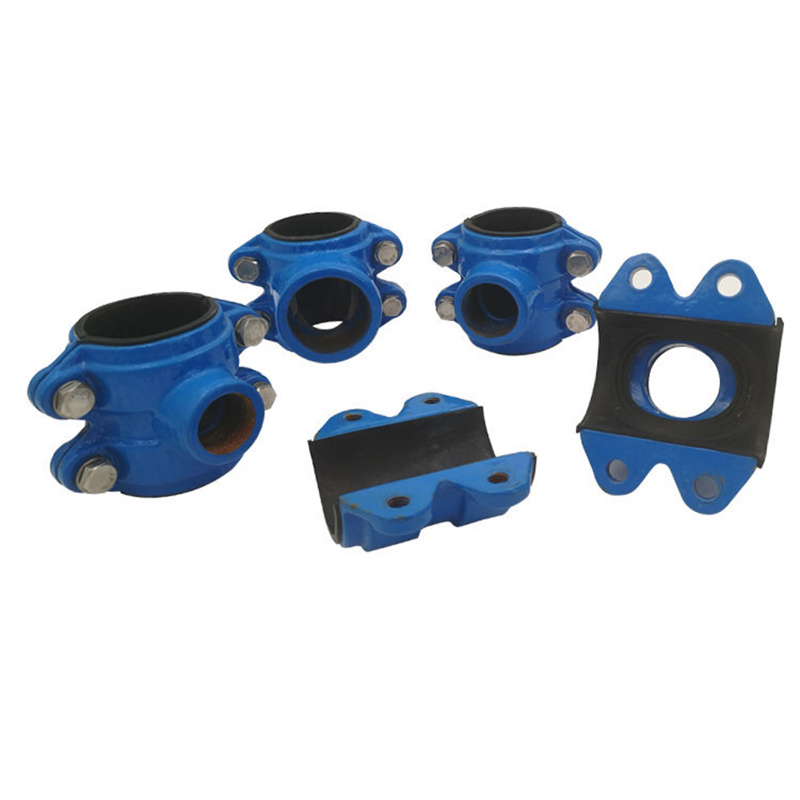 Ductile Iron HDPE Pipe Fitting Saddle Clamp