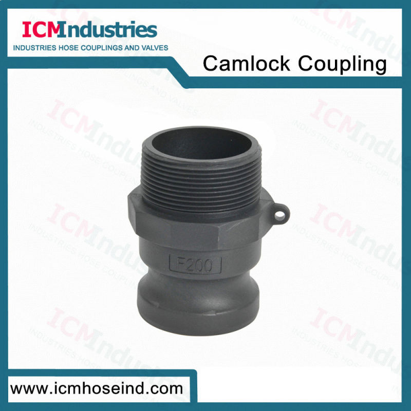 Grooved Coupler Type D PP Camlock Fittings in Plastic Tube Fittings