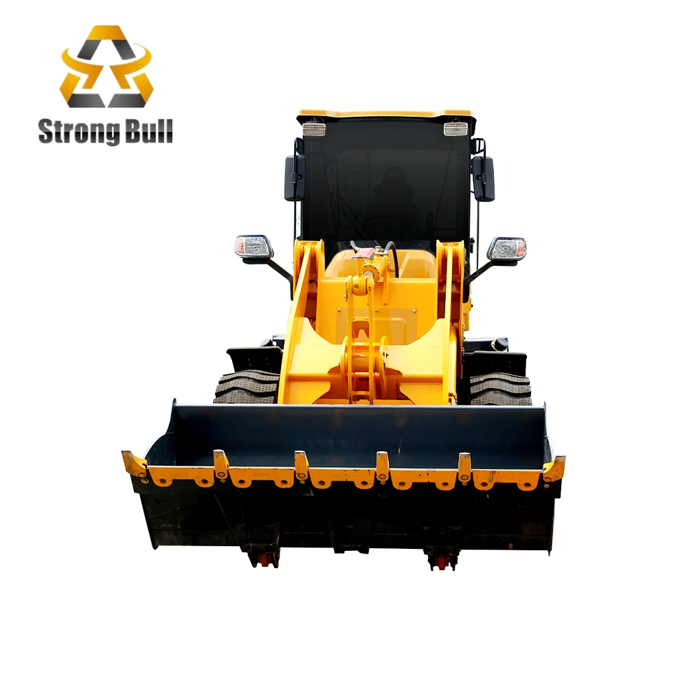 Hot Sale 1.4ton Quick Coupler Quick Hitch Wheel Loader with Log Grabber