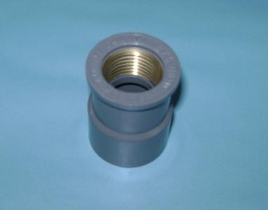 Grey Color PVC Copper Female Adaptor for Water Supply