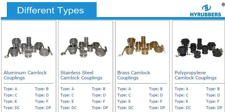 High Quality Brass Camlock Quick Couplings