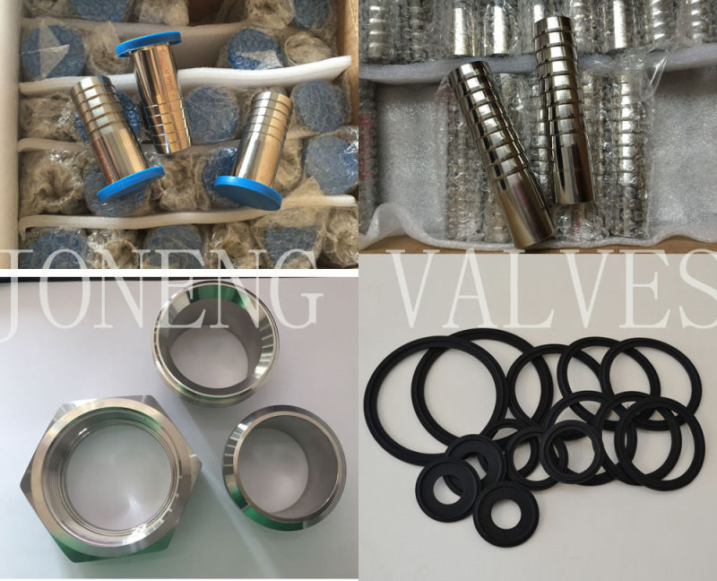 Stainless Steel Sanitary Male Hose Adaptor Hose Nipple (JN-FL 5003)