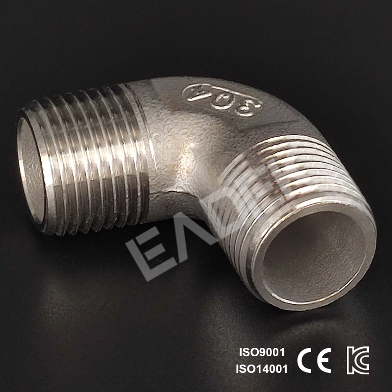 Ss Stainless Steel 90 Degree Reducing Elbow Pipe Fitting