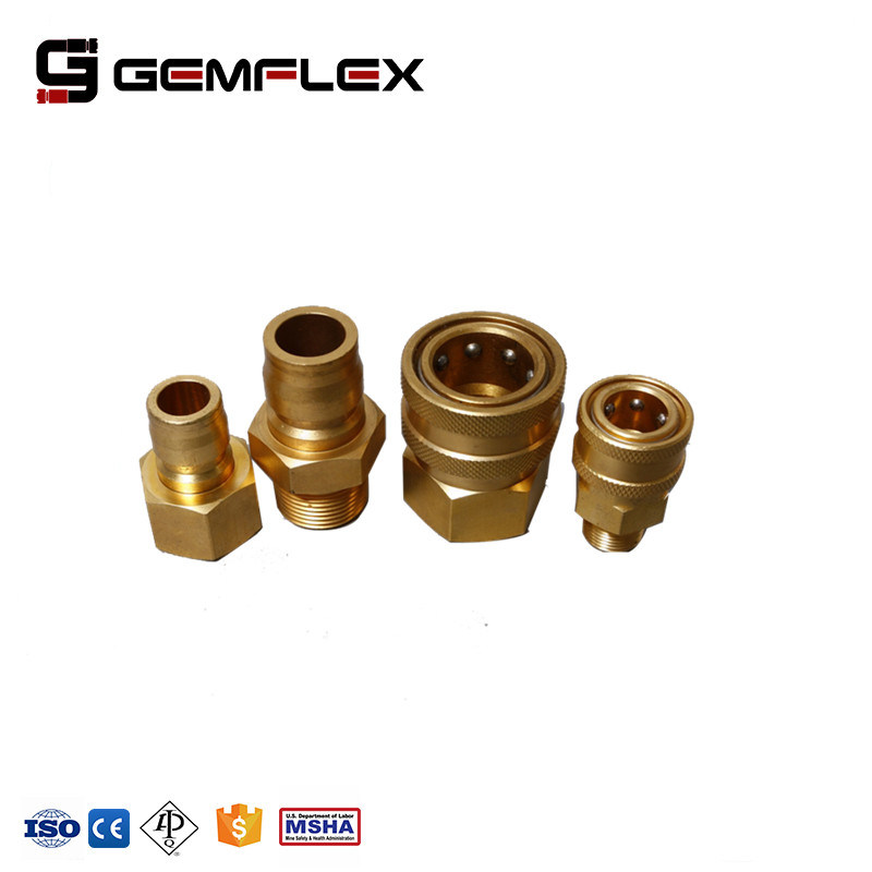 Hot Sell Water Quick Release Coupling From Brass Hydtraulic Fitting Supplier