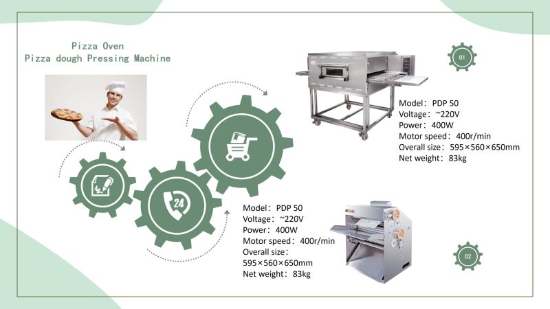 Stainless Steel Table Top Pizza Dough Press Machine for Sale