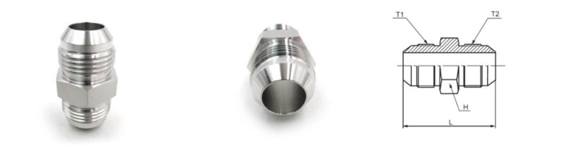 Stainless Steel Jic Male Union Adapters/Hydraulic Fittings