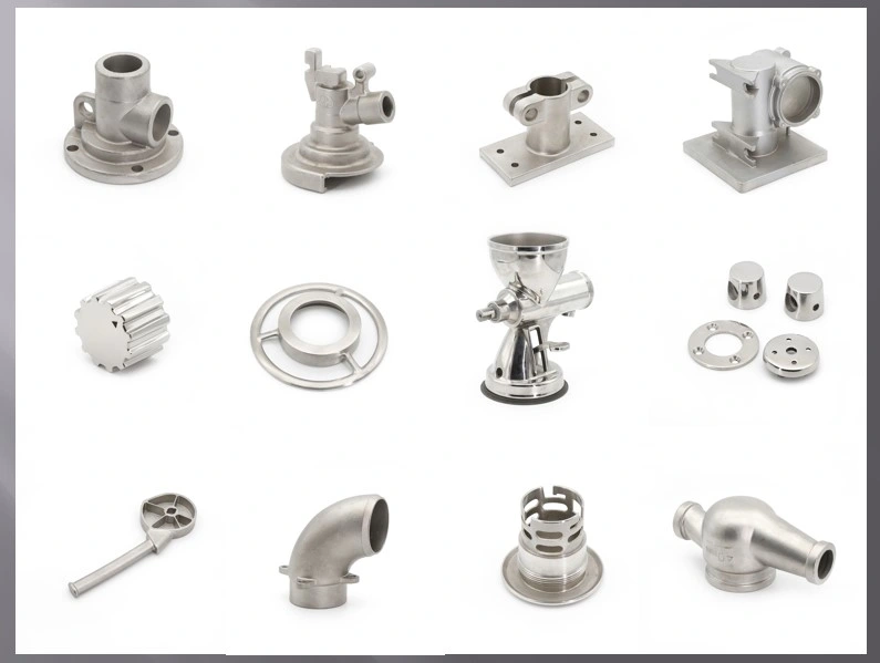 Lost Wax Investment Casting Pipe Fittings Precision Stainless Steel Female Adapter Male Adapter
