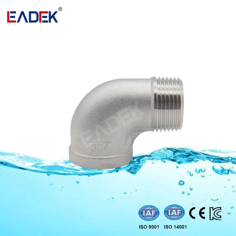 Ss Stainless Steel 90 Degree Female Elbow Bendable Pipe Fitting