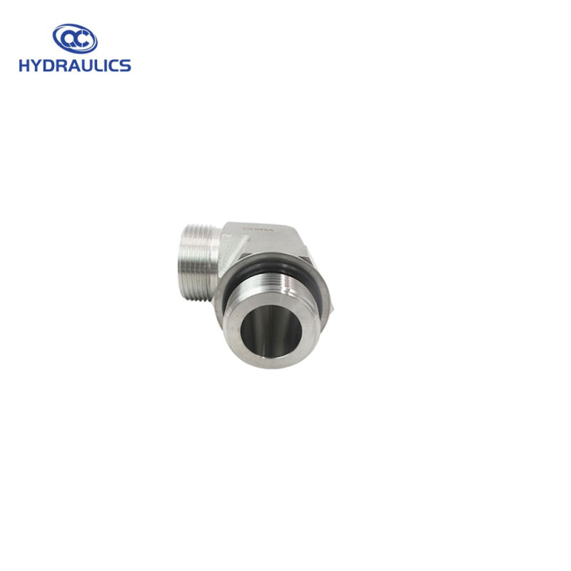 Stainless Steel 90 Degree Adjustable Elbow Hydraulic Fitting/Adapter