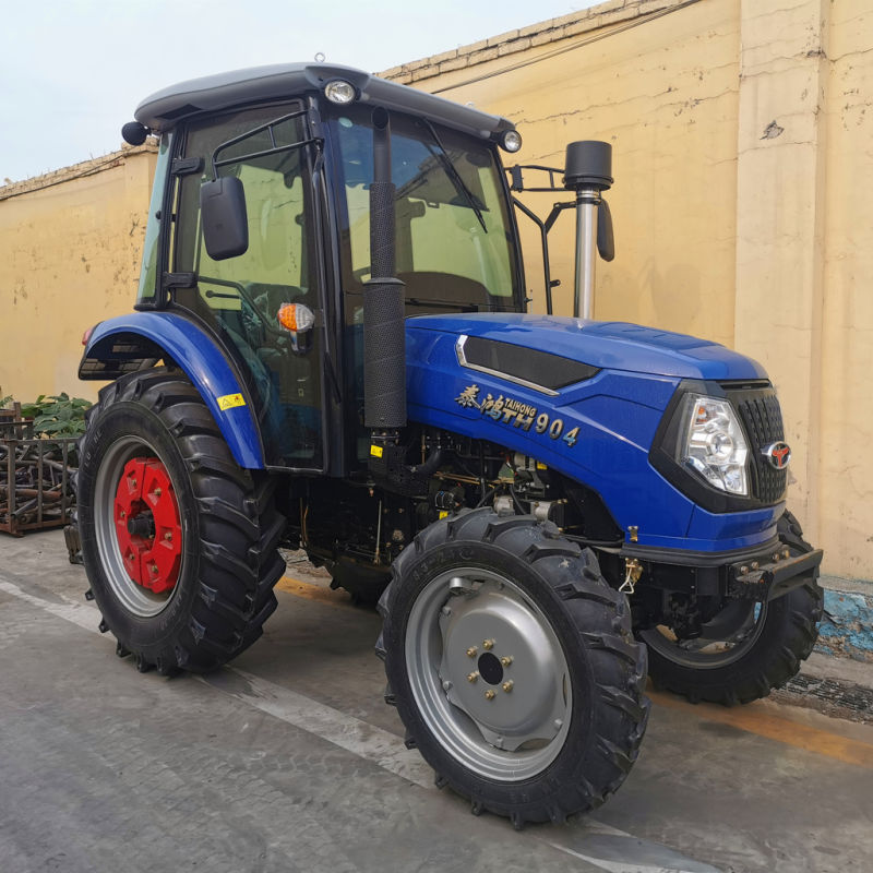 90HP 4WD Compact Size Agricultural Machine Compact Farm Tractor
