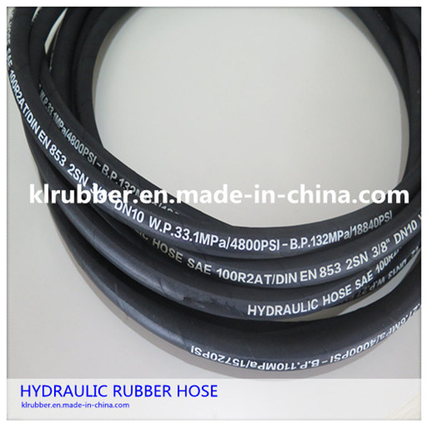Steel Wire Braided High Pressure Hydraulic Rubber Hose