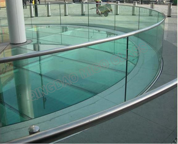 Bent Curved Tempered Glass, with ISO&Ce Certificated