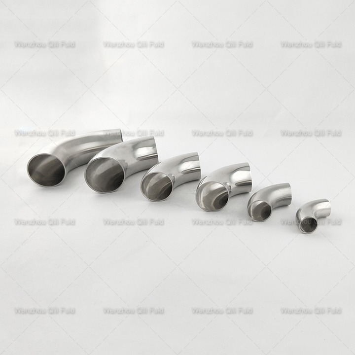Stainless Steel Elbow Pipe Fittings 45 Degree or 90 Degree
