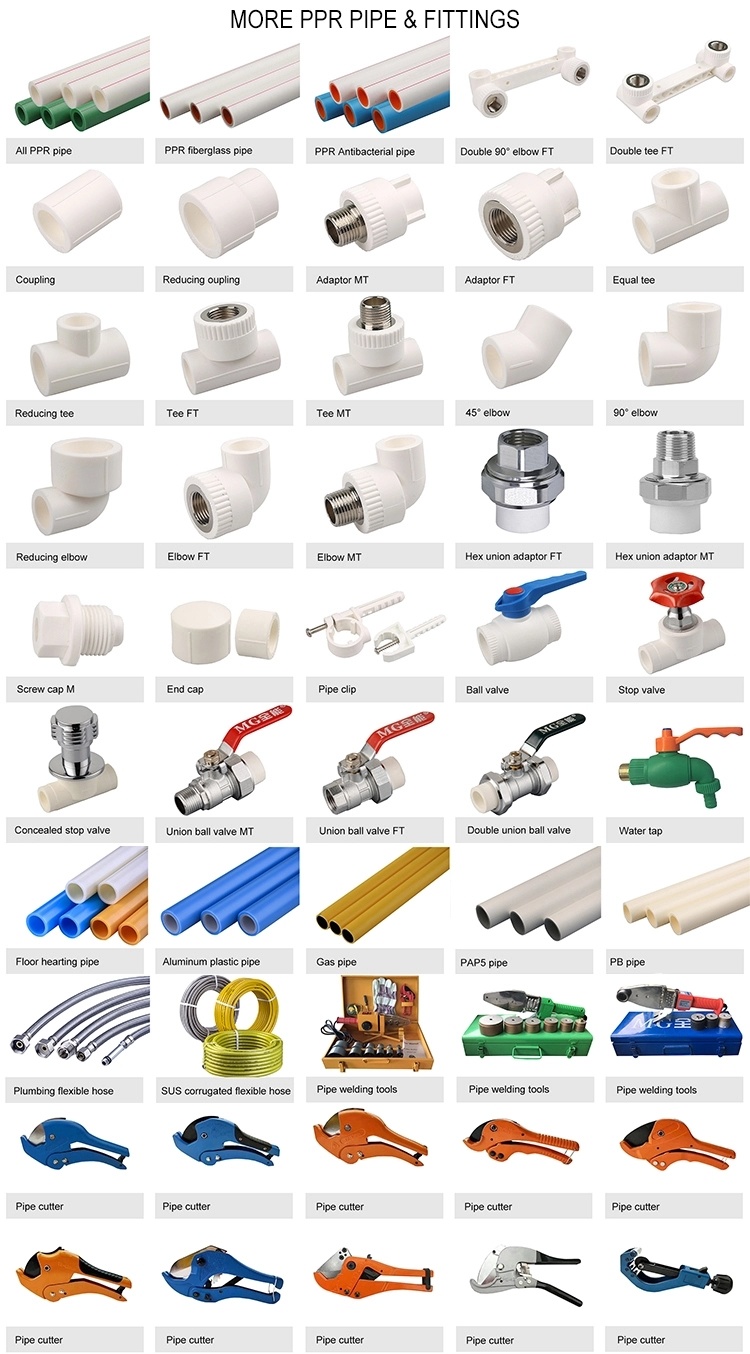 Jubo PPR Pipe Fittings Female Elbow PPR Pipe Fittings Price