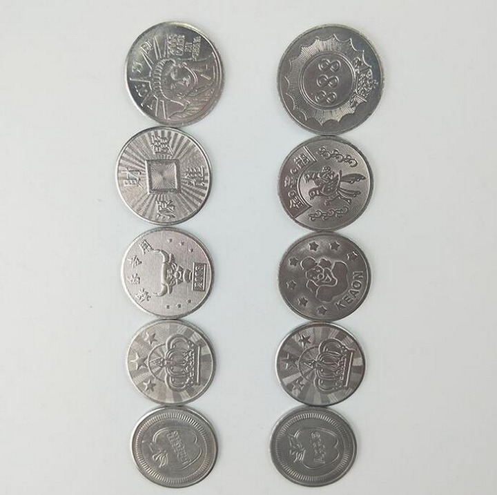 OEM Metal Game Currency for Game Machines, Recreational Machines