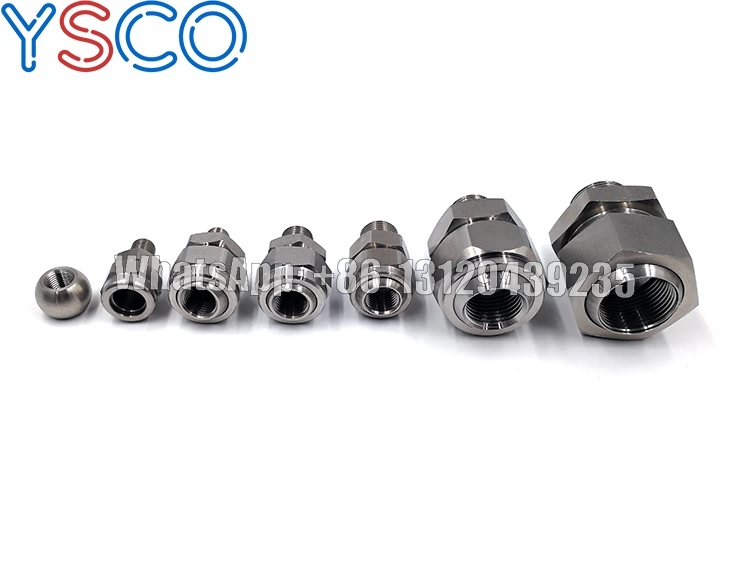 Ys 155 Series Metal Ball Nozzle Fittings Adjustable Ball Fittings